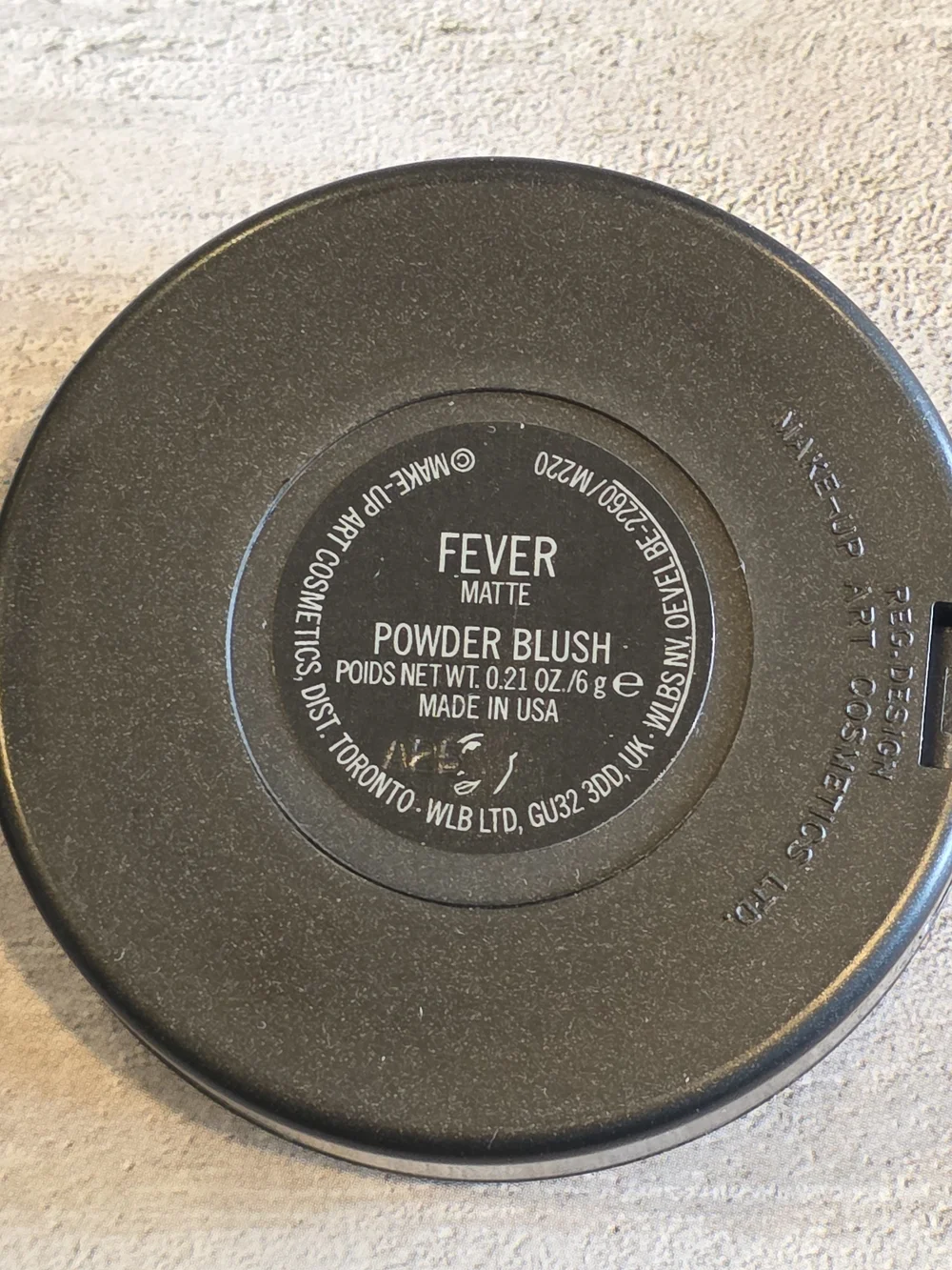 MAC Cosmetics Matte Powder Blush - FEVER